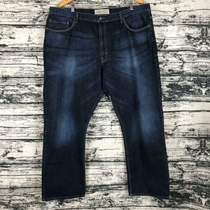 Relaxed Fit wrangler Dark Wash Jeans